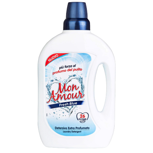 MON AMOUR SOFTNER FRESH BLUE 26 WASHES 1.59 LT (8 in a box)