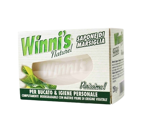 WINNI'S SOAP SOLID MARSIGLIA 250 GR (24 in a box)
